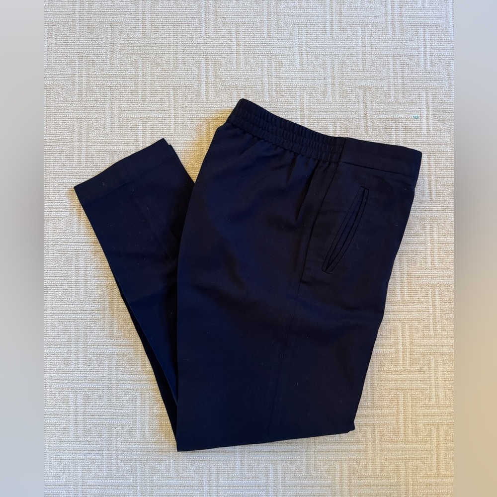 Tory Burch navy tapered trousers size 4